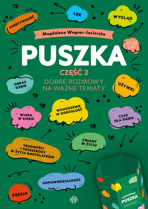 okładka Puszka Dobre rozmowy na ważne tematy część 2 książka