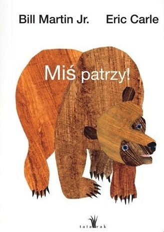 okładka Miś patrzy wyd. 2024 książka
