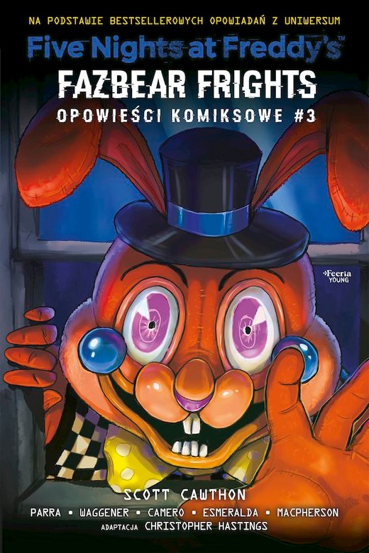 okładka Fazbear Frights. Five nights at Freddy's. Opowieści komiksowe. Tom 3 książka