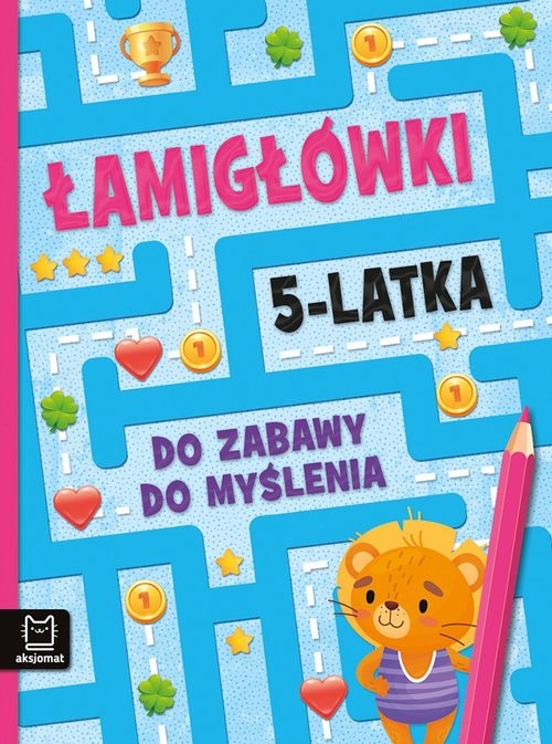 okładka Łamigłówki 5-latka. Do zabawy do myślenia książka | Beata Karlik, Bogusław Michalec