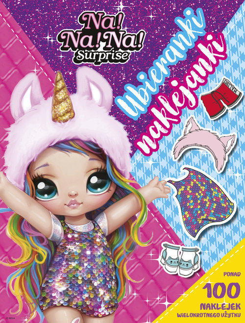 okładka Ubieranki naklejanki Na! Na! Na! Surprise książka