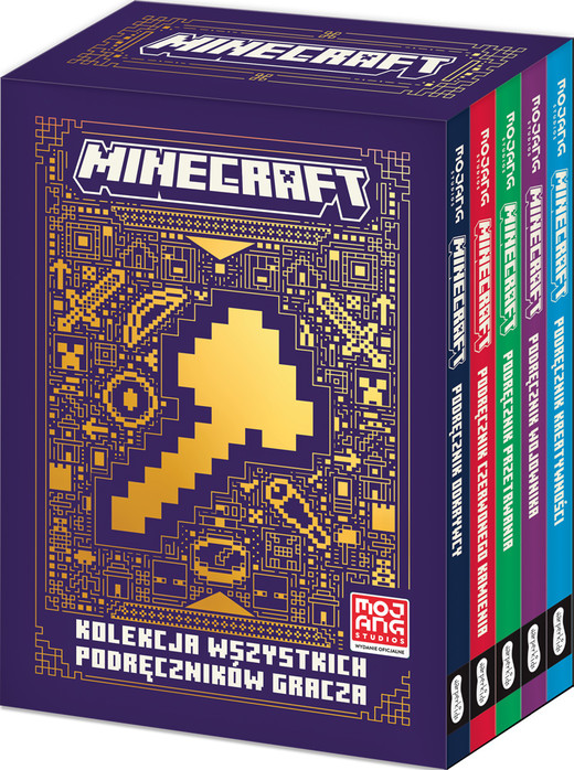 okładka Kolekcja wszystkich podręczników gracza. Minecraft książka