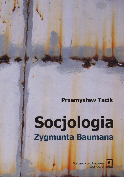 okładka Socjologia Zygmunta Baumana ebook | pdf | Przemysław Tacik