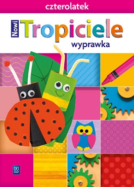 okładka Nowi Tropiciele Czterolatek Wyprawka książka