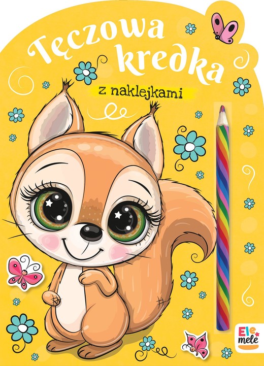 okładka Wiewiórka. Tęczowa kredka książka