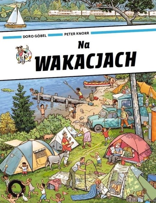 okładka Na wakacjach książka