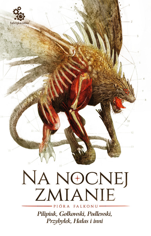 okładka Na nocnej zmianie. Pióra Falkonu ebook | epub, mobi | Marcin Sergiusz Przybyłek, Michał Gołkowski, Andrzej Pilipiuk