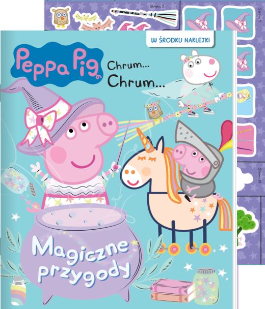 okładka Magiczne przygody. Świnka Peppa. Chrum... Chrum... książka