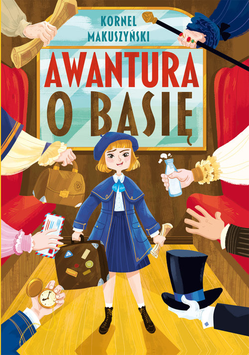 okładka Awantura o Basię książka | Kornel Makuszyński