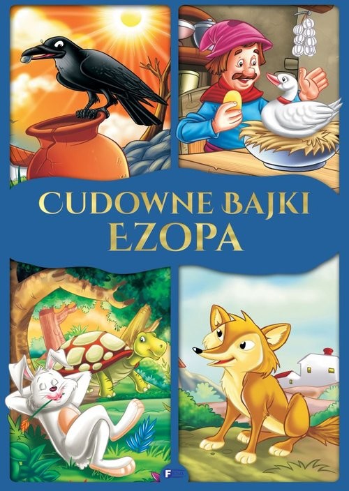 okładka Cudowne bajki Ezopa książka