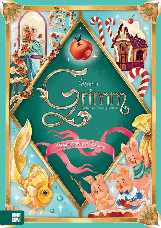 okładka Bracia Grimm. Najpiękniejsze baśnie książka