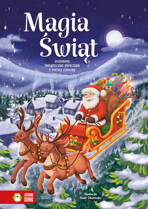 okładka Poznawaj świąteczne zwyczaje i twórz ozdoby. Magia Świąt książka