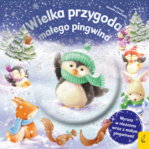 okładka Wielka przygoda małego pingwina. Książki ze śnieżną kulą książka