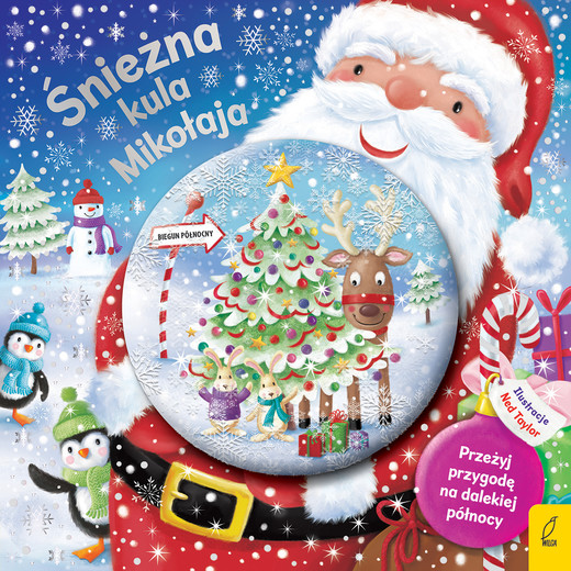 okładka Śnieżna kula Mikołaja. Książki ze śnieżną kulą książka