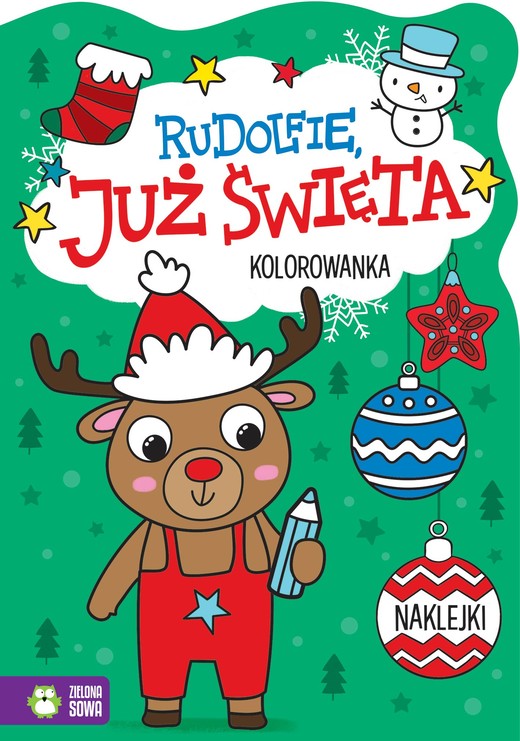 okładka Rudolfie, już święta!. Już święta książka