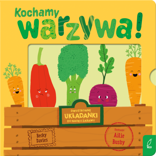 okładka Kochamy warzywa! książka