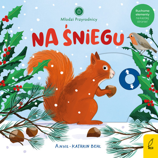 okładka Na śniegu. Młodzi przyrodnicy książka