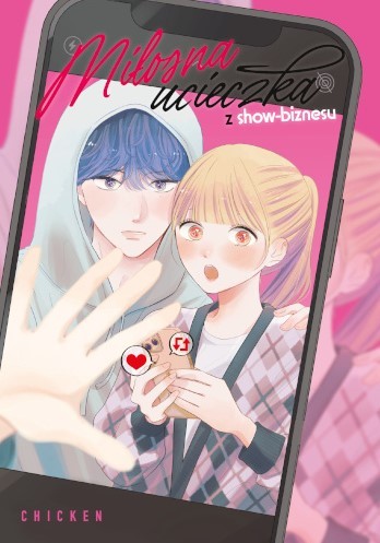 okładka Miłosna ucieczka z show-biznesu książka