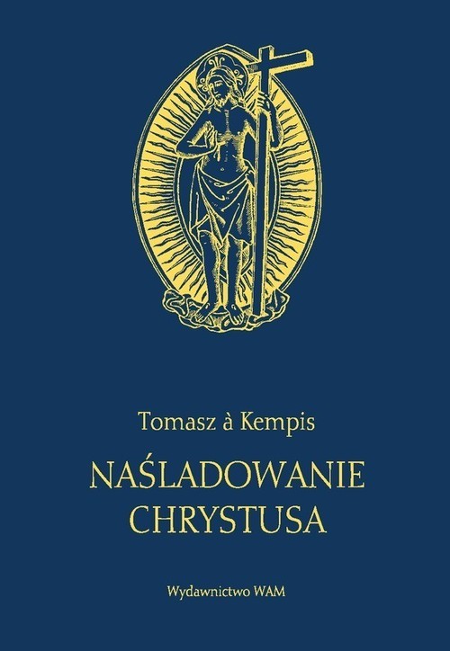 okładka Naśladowanie Chrystusa Granatowy książka
