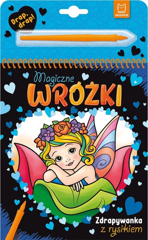 okładka Magiczne wróżki Zdrapywanka z rysikiem książka