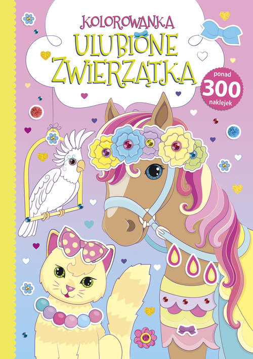 okładka Kolorowanka. Ulubione zwierzątka książka