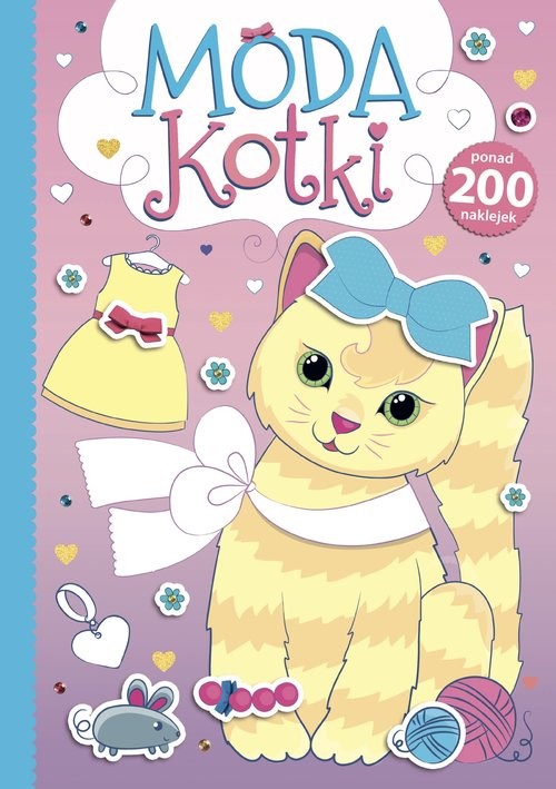 okładka Moda kotki książka