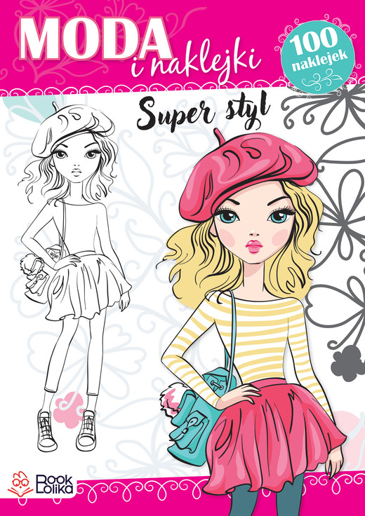 okładka Super styl. Moda i naklejki książka