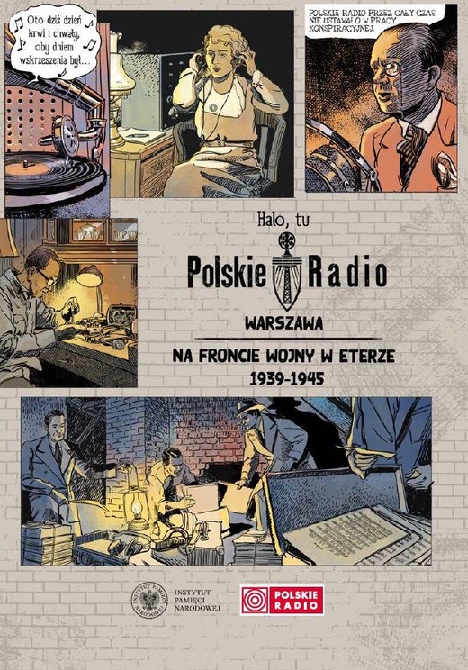 okładka Halo, tu Polskie Radio Warszawa. Na froncie wojny w eterze 1939-1945 książka