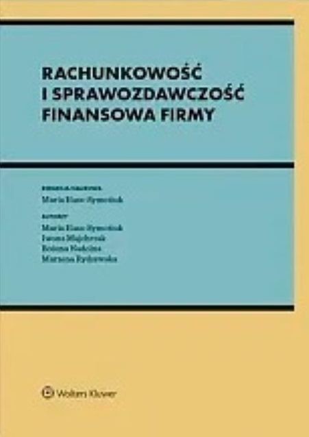 okładka Rachunkowość i sprawozdawczość finansowa firmy książka