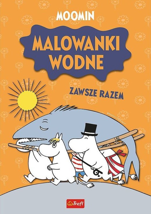 okładka Muminki. Malowanki wodne. Zawsze razem książka