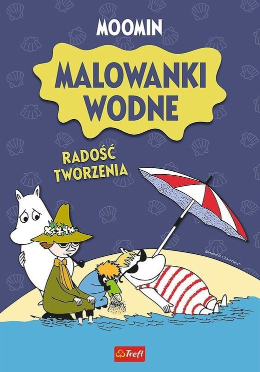 okładka Muminki. Malowanki wodne. Radość książka