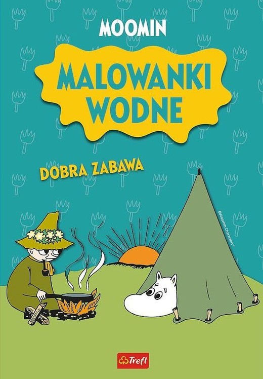 okładka Muminki. Malowanki wodne. Dobra zabawa książka