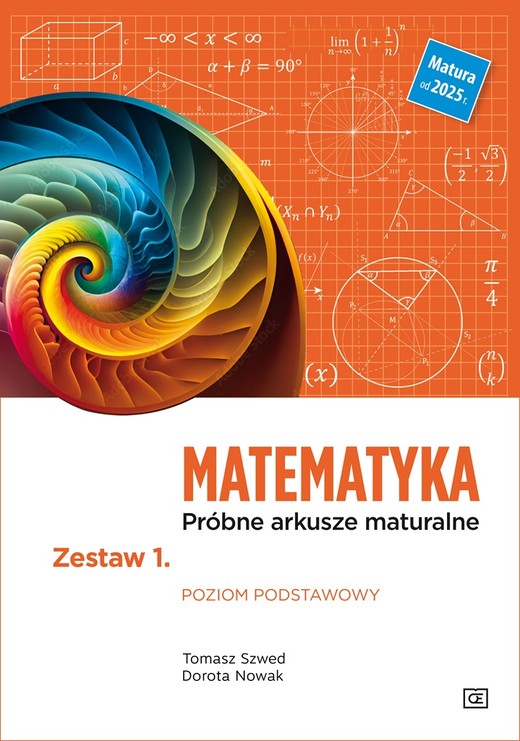okładka Matematyka. Próbne arkusze maturalne Zestaw 1. Poziom podstawowy książka