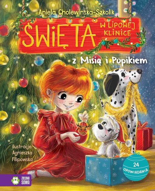 okładka Święta w Lipowej Klinice z Misią i Popikiem książka