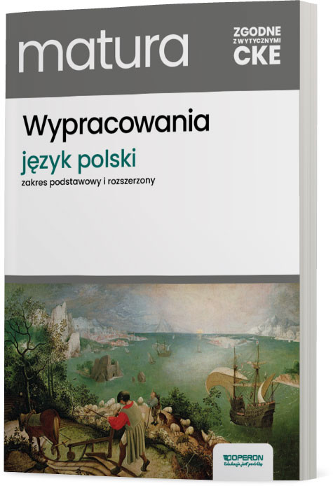 okładka Matura 2025 Język polski Wypracowania książka