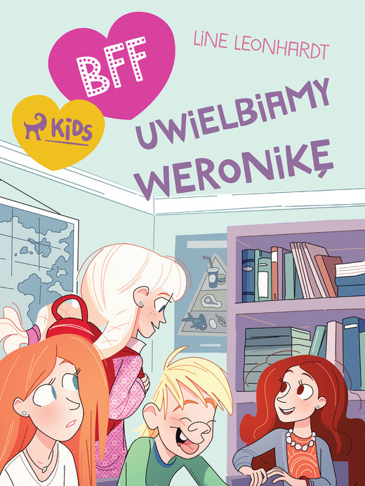 okładka BFF - Uwielbiamy Weronikę ebook | epub, mobi | Line Leonhardt