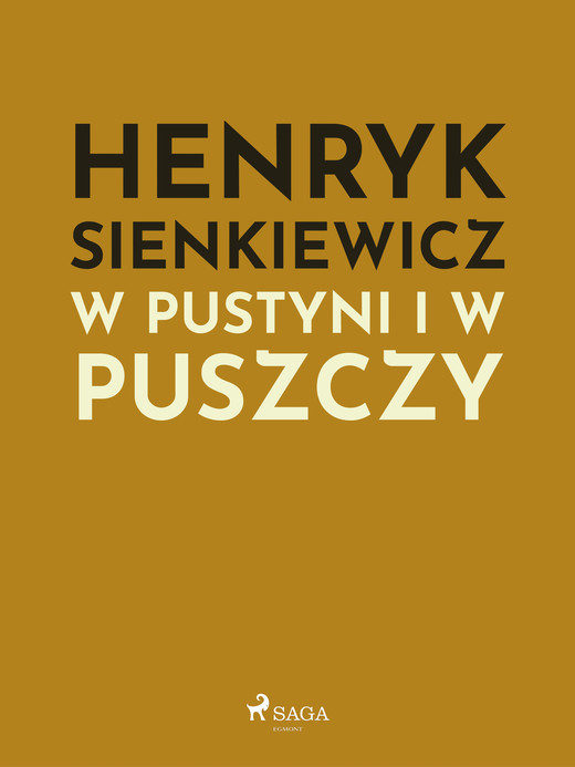 okładka W pustyni i w puszczy ebook | epub, mobi | Henryk Sienkiewicz