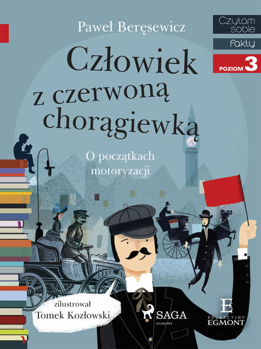 okładka Człowiek z czerwoną chorągiewką ebook | epub, mobi | Paweł Beręsewicz
