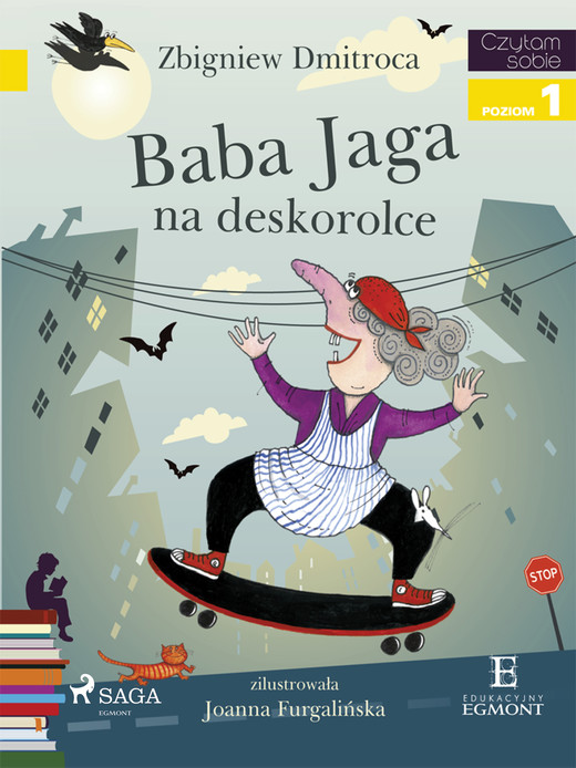 okładka Baba Jaga na deskorolce ebook | epub, mobi | Zbigniew Dmitroca