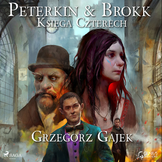 okładka Peterkin i Brokk: Księga czterech audiobook | MP3 | Grzegorz Gajek
