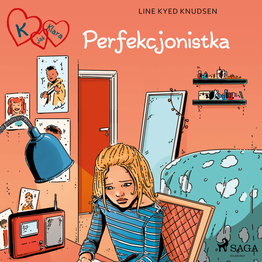 okładka K jak Klara 16 - Perfekcjonistka audiobook | MP3 | Line Kyed Knudsen