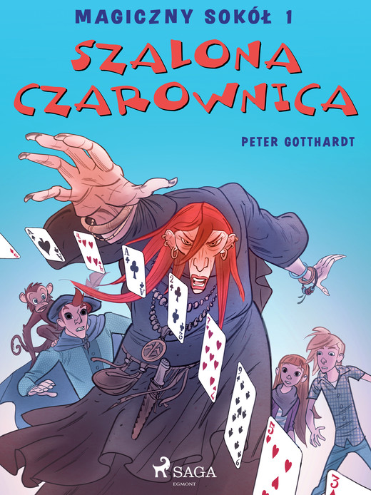 okładka Magiczny sokół 1 - Szalona Czarownica ebook | epub, mobi | Gotthardt Peter