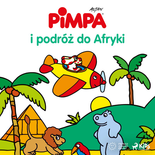 okładka Pimpa i podróż do Afryki audiobook | MP3 | Altan