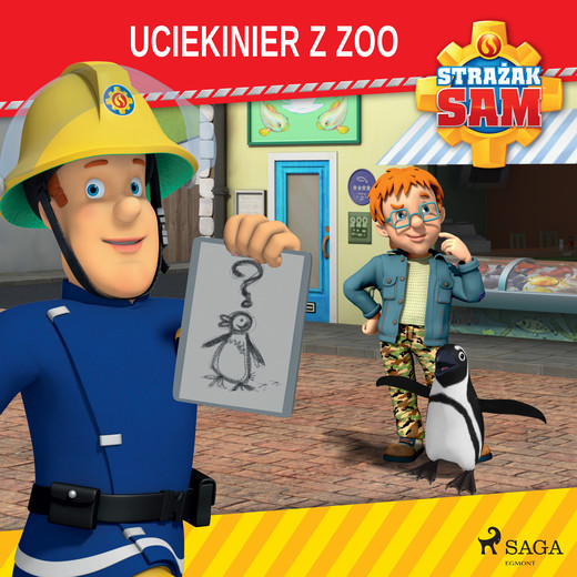 okładka Strażak Sam - Uciekinier z zoo audiobook | MP3 | Mattel