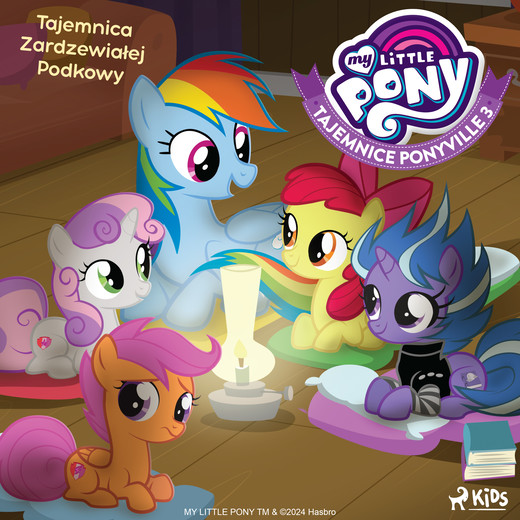 okładka My Little Pony - Tajemnice Ponyville 3 - Tajemnica Zardzewiałej Podkowy audiobook | MP3 | Hasbro France SAS