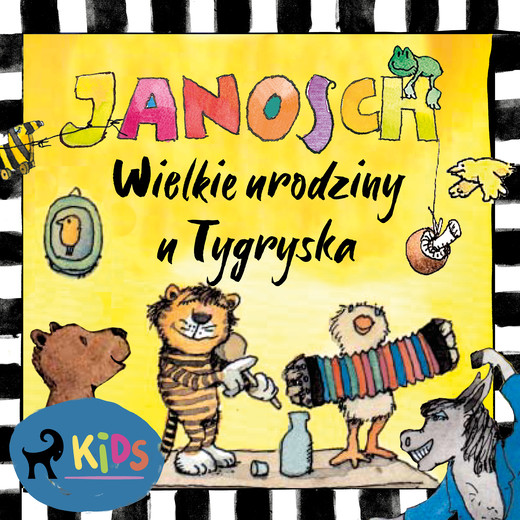 okładka Miś i Tygrysek. Wielkie urodziny u Tygryska audiobook | MP3 | Janosch