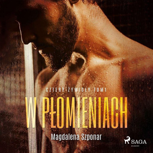 okładka W płomieniach. Cztery żywioły tom 1 audiobook | MP3 | Magdalena Szponar