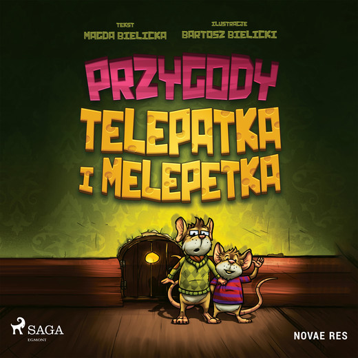 okładka Przygody Telepatka i Melepetka audiobook | MP3 | Magda Bielicka