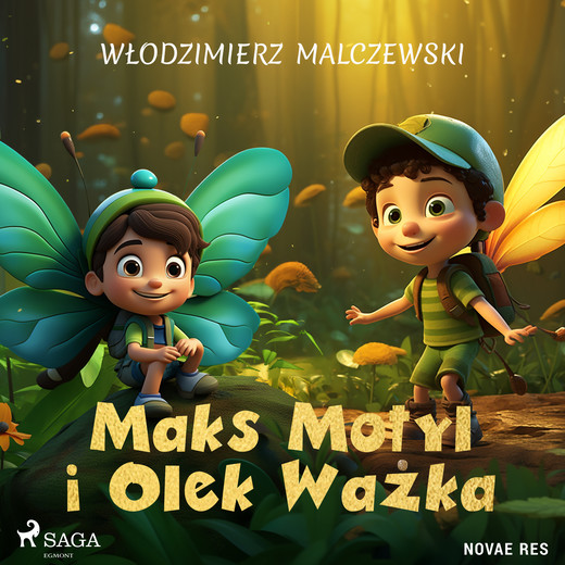 okładka Maks Motyl i Olek Ważka audiobook | MP3 | Włodzimierz Malczewski