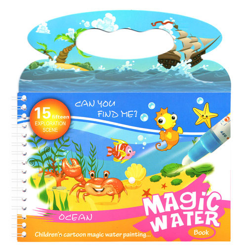 okładka Magic Water Book Ocean książka